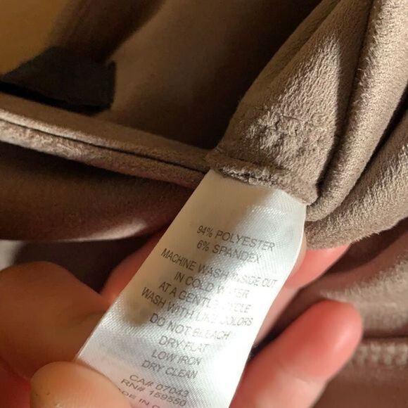 Maison Cinqcent Brown Suede Leggings NWT - Picture 5 of 5